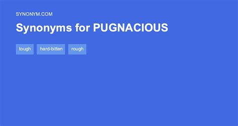 pugnacious antonyms|Another word for PUGNACIOUS > Synonyms.